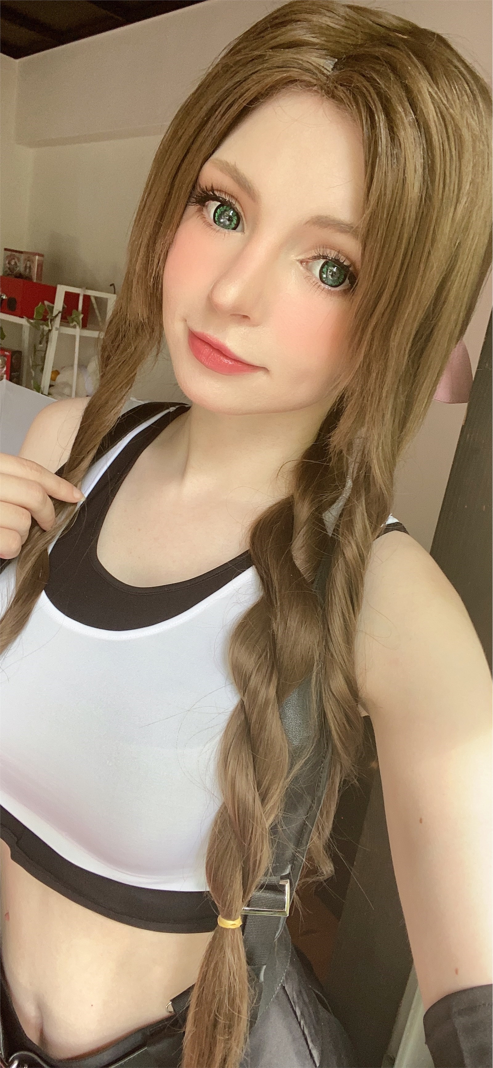 cos Peach milky - Aerith Tifa Swap(20)